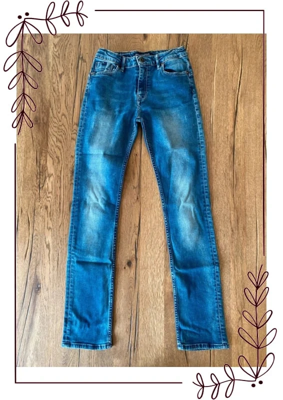 Jean regular denim bleu 12 ans Kaporal – Comme neuf